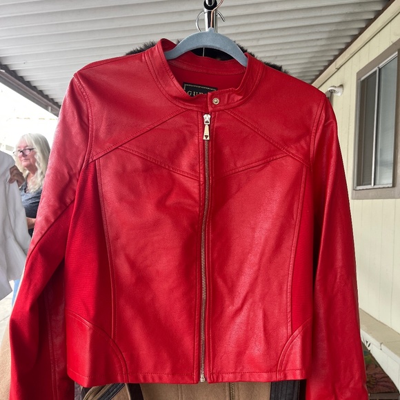 faux leather jacket - Picture 1 of 1